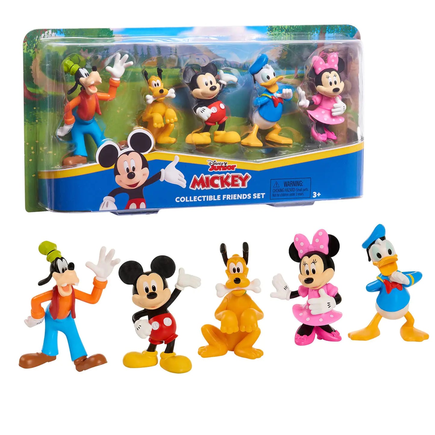 Mickey Mouse Collectible Figure Set 5 Pack Kids Toys for Ages 3 Up by Just Play