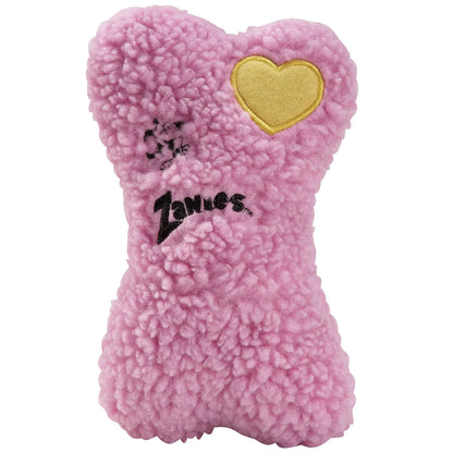Zanies Embroidered Berber Bone Dog Toys Pink
